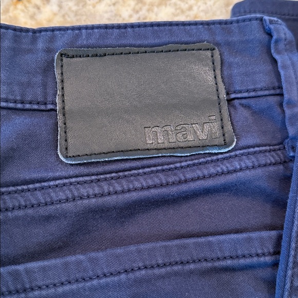 Mavi Zach Pants Mens 36x34 navy Blue Straight Leg Stretch Chino Style - Picture 8 of 9